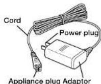 PANASONIC EW-TDEF4 - Parts Identification - 2