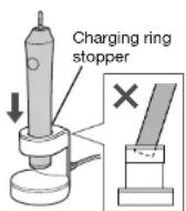 PANASONIC EW-TDEF4 - About charging - 2