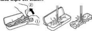 PANASONIC EW-TDEF4 - ning the carrying case - 2