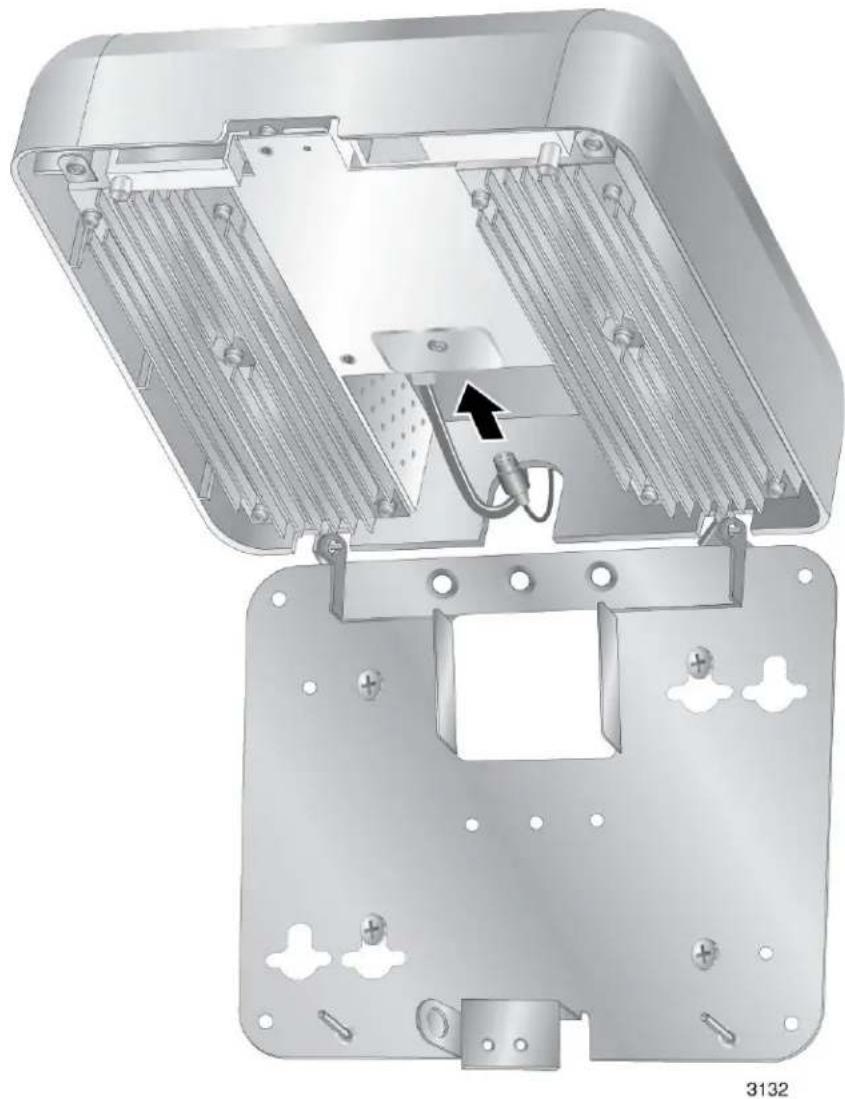 Allied Telesis TQ3600 - Installing the Access Point on the Bottom Panel - 4