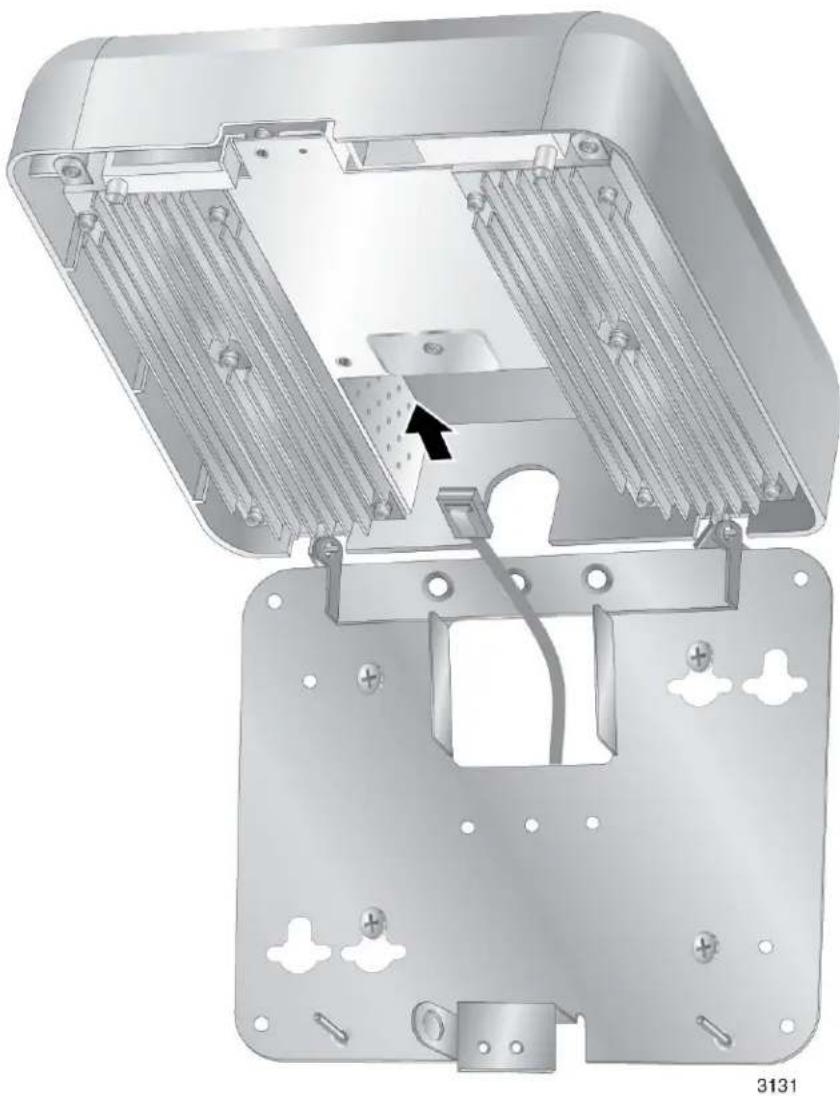 Allied Telesis TQ3600 - Installing the Access Point on the Bottom Panel - 3