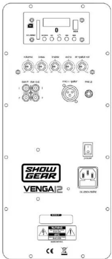 Showtec Venga 12 - Features - 2