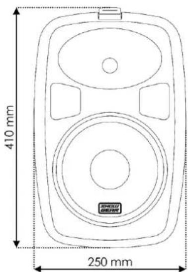 Showtec Combo8 - Dimensions - 4