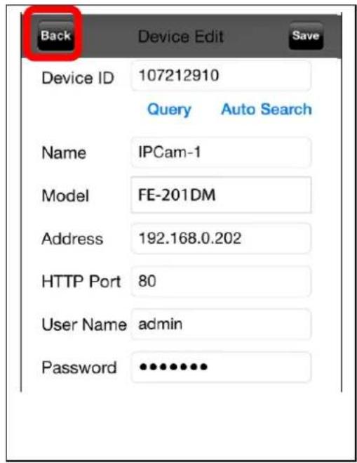 AIRLIVE FE-201DM - Edit the information and User Name/Password, click "Save". - 2
