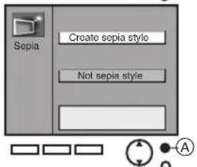 Sopia Create sepia style Not sepia style