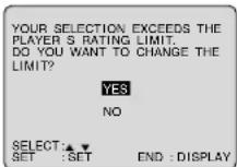 PANASONIC PV-27D53 - DVD Lock Ratings (DVD only) - 5
