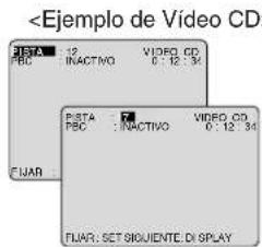 PANASONIC PV-27D53 - Funcionamiento del DVD utilizando visualizaciones en pantalla - 3