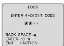 PANASONIC PV-27D53 - Enter Secret Code - 2