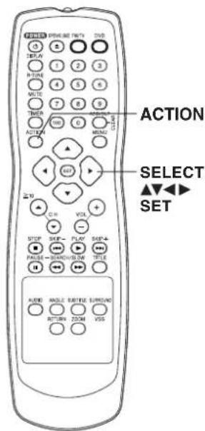 ACTION SELECT SET