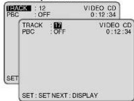 PANASONIC PV-27D53 - 1) Press ▲▼ to select the setting. 2) Press SET to set. - 2