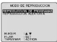 PANASONIC PV-27D53 - Reproducción programada [Vídeo CD/CD] - 2