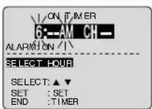 PANASONIC PV-27D53 - ON-TIMER with Alarm - 2