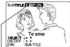 PANASONIC PV-27D53 - Subtitle Language (DVD only) - 2
