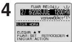 PANASONIC PV-27D53 - Ajustar de nuevo el reloj - 2