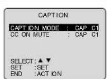 PANASONIC PV-27D53 - Closed Caption Mode Feature - 3