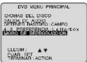 PANASONIC PV-27DF62 - Vísualizar la pantalla DVD. - 2
