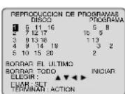 PANASONIC PV-27DF62 - Seleccionar "REPRODUCCION DE PROGRAMAS." - 2