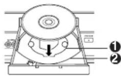PANASONIC PV-27DF62 - Introducir un disco. - 1