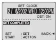 PANASONIC PV-27DF62 - Ajuste Manual del Reloj - 2