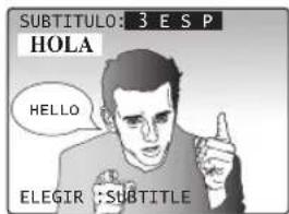 SUBTITULO: 3 E S P HOLA HELLO ELEGIR : SUBTITLE