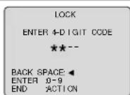 PANASONIC PV-24DF62 - Enter Secret Code - 2