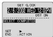 PANASONIC PV-24DF62 - Manual Clock Set - 5