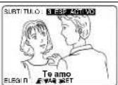 PANASONIC PV-24DF62 - Cambio del idioma de subtítulos [DVD solamente] - 2