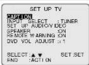 PANASONIC PV-24DF62 - Caption On Mute Feature - 4