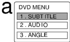 PANASONIC PV-24DF62 - DVD menu (DVD only) - 1