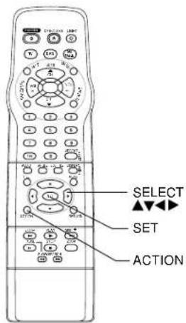 SELECT SET ACTION