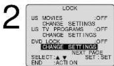 PANASONIC PV-24DF62 - DVD Lock Ratings (DVD only) - 2