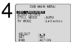 PANASONIC PV-24DF62 - Disc Language (DVD only) - 1