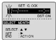 PANASONIC PV-24DF62 - Manual Clock Set - 2