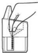 PANASONIC ES-TLVK6 - ▶ When the water does not drain from the cleaning tray - 1