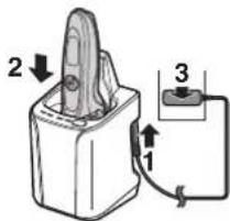 PANASONIC ES-TLVK6 - ▶ Cleaning the shaver - 1