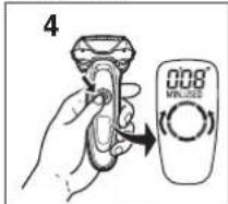 PANASONIC ES-TLVK6 - 자동 세정 충전기를 사용하지 않고 면도기 세척 - 1