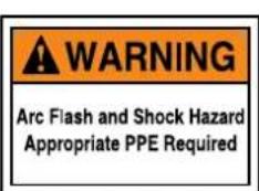 Panduit PCT-1080-C - Post labels clearly identifying electrical hazards to protect workers from arc flash, shock and electrocution. - 12