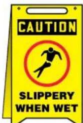 Panduit PCT-1080-C - Set out free-standing signs to identify temporary hazardous conditions. - 12