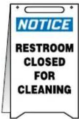 Panduit PCT-1080-C - Set out free-standing signs to identify temporary hazardous conditions. - 18