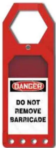 Panduit PCT-1080-C - Insert, enclose and contain your status alert tags in a secure tag holder system. - 5