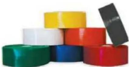 Panduit PCT-1080-C - Heavy-duty composite tape outperforms standard floor marking tapes. - 2