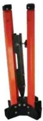 Panduit PCT-1080-C - Economy-grade, roll-up stand for use in moderate winds and light traffic conditions. - 1