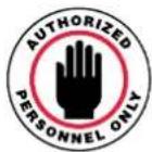 Panduit PCT-1080-C - Non-Slip Floor Signs - 9