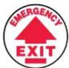 Panduit PCT-1080-C - Non-Slip Floor Signs - 30