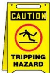 Panduit PCT-1083-C - Set out free-standing signs to identify temporary hazardous conditions. - 13