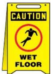Panduit PCT-1083-C - Set out free-standing signs to identify temporary hazardous conditions. - 15