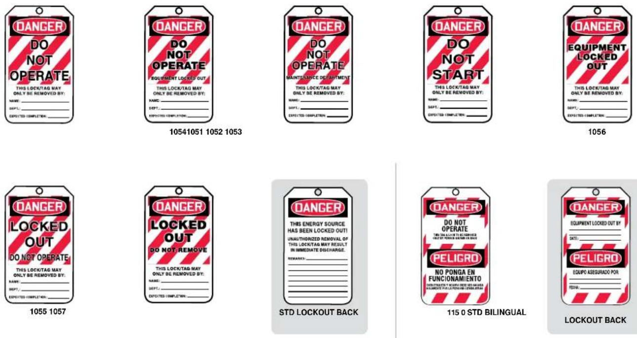 Panduit PCT-1083-C - How to Order Tags: - 6