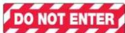 Panduit PCT-1083-C - Non-Skid Floor Signs - 2