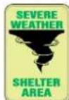 Panduit PCT-1083-C - Contemporary clear-shield signs look good in regular light and perform in the dark. - 17