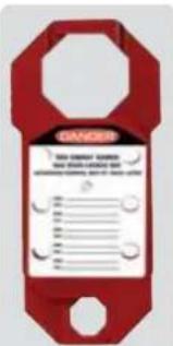 Panduit PCT-1083-C - Lock out equipment with large reach, pry-resistant hasps. - 4